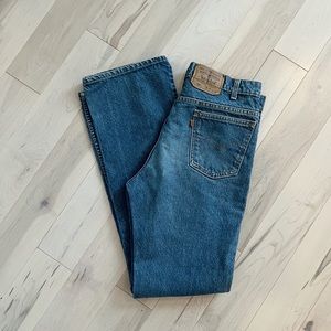 Vintage orange tab Levi’s 517 Made in USA